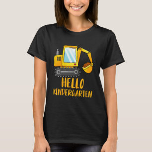 Camiseta Olá Meninos Jardim De Infância Primeiro Dia De Jar