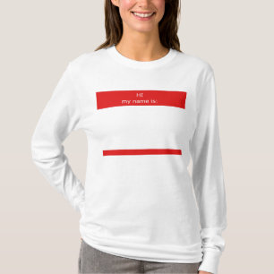 Camiseta Olá!! meu nome é