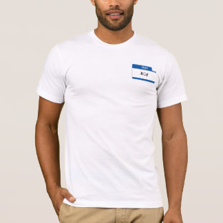Camiseta Olá!; Meu nome é Bob