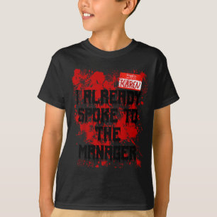 Camiseta Olá Meu Nome É Karen Divertido Custo De Halloween
