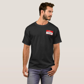Camiseta Olá! meu nome é o chefe