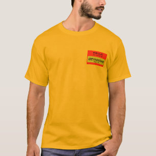 Camiseta Olá!, meu nome é Ozymandias