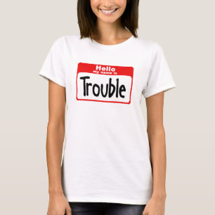 Camiseta Olá! meu nome é problema