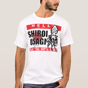 CAMISETA OLÁ! MEU NOME É SHIROI USAGI