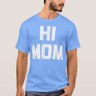 Camiseta Olá Momengraçado dizendo humor novidade sarcástico