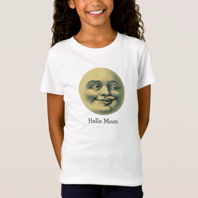 Camiseta Olá Moon (Frente)