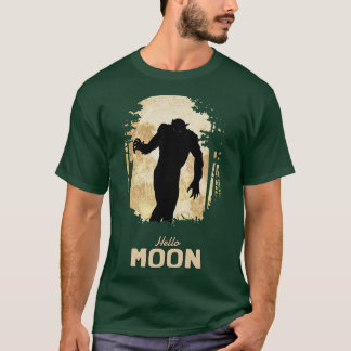 Camiseta Olá, Noite de Lua Completa
