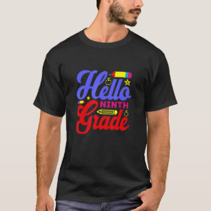 Camiseta Olá, Nono Grau 9º Volta à Escola