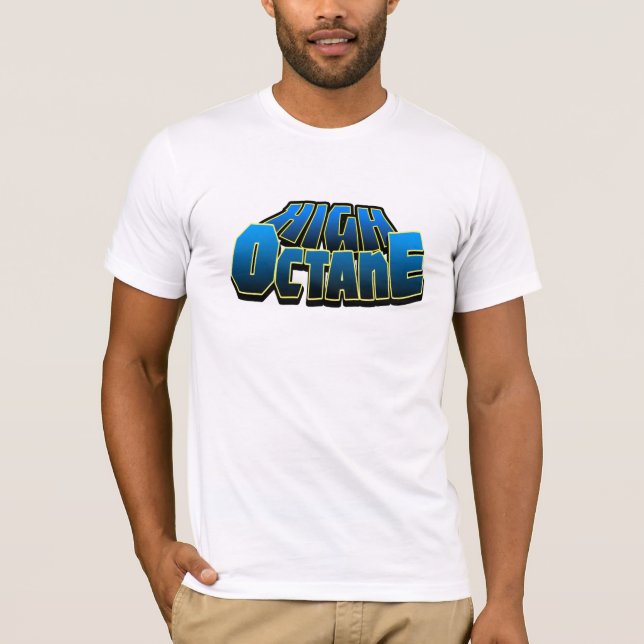 Camiseta Olá! octano básico (Frente)