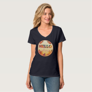 Camiseta Olá outono