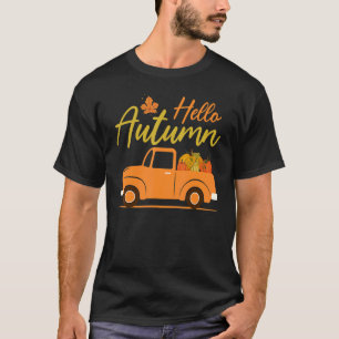 Camiseta Olá outono
