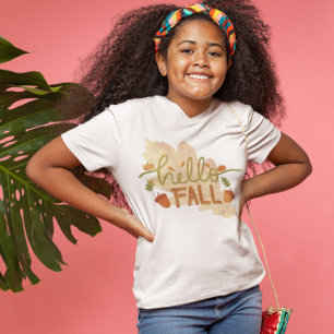 Camiseta Olá Outono, Vibrações de Outono