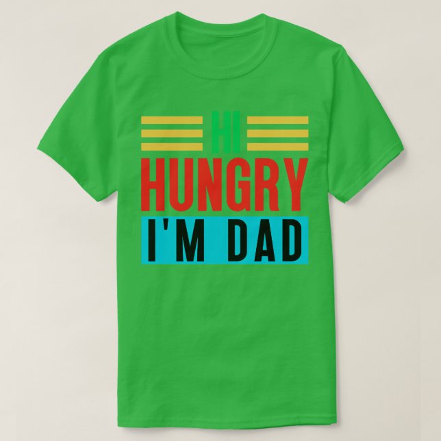 Camiseta Olá, Pai 12 do Im com Fome (Frente do Design)