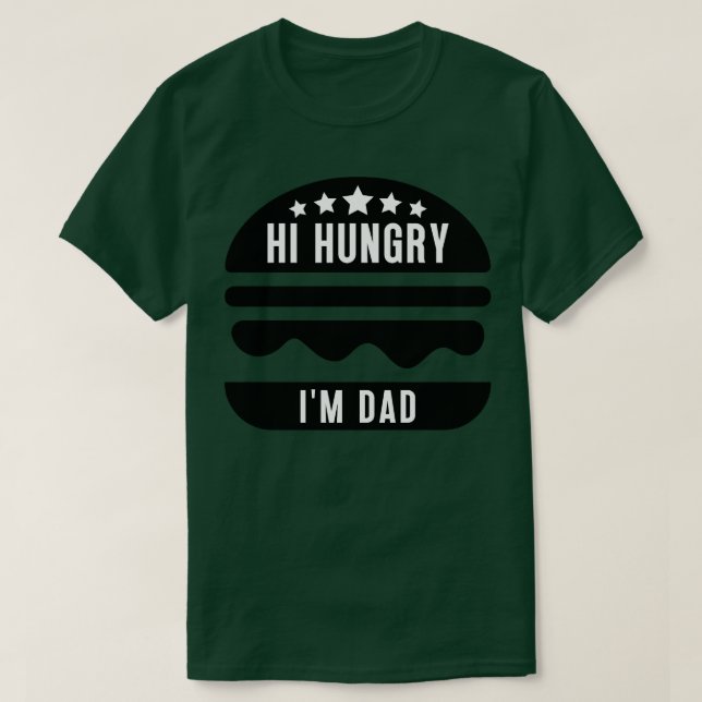 Camiseta Olá, Pai 20 da Hungry Im (Frente do Design)