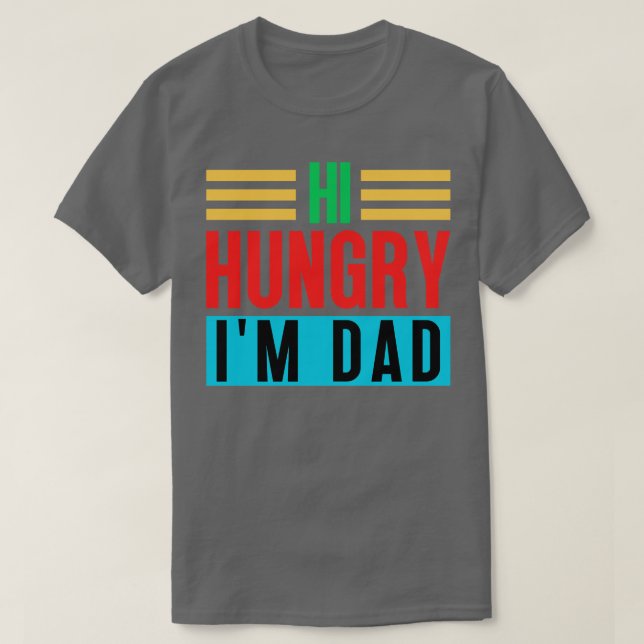 Camiseta Olá, Pai 42 do Im com fome (Frente do Design)