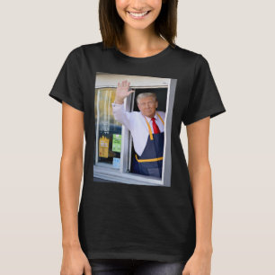 Camiseta Olá, Pegue Seu Hambúrguer, Donald Trump Cozinha Ba