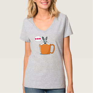 Camiseta Olá, pequeno coelhinho Spotty