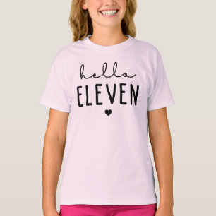 Camiseta Olá, presente de celebração de aniversário do 