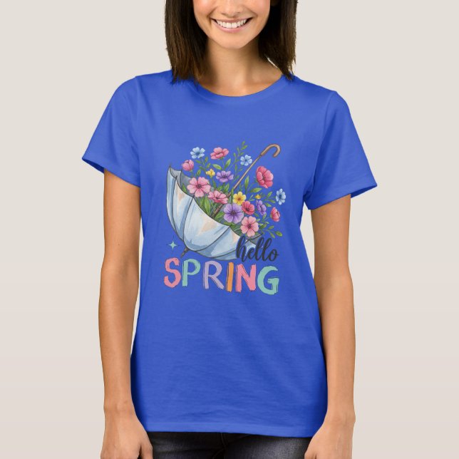 Camiseta Olá Primavera (Frente)