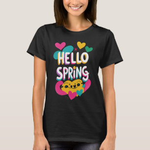 Camiseta Olá Primavera