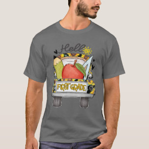 Camiseta Olá, Primeiro Grau Engraçado Voltar Ao Professor S
