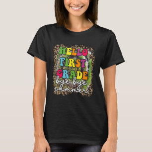 Camiseta Olá, Primeiro Grau Tchau Tchau Verão