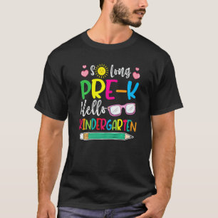 Camiseta Olá Professora de Jardim de Infância Aluno de Volt