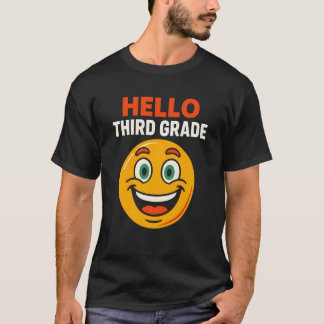 Camiseta Olá Professora Terceira Série Mulher Simpática De