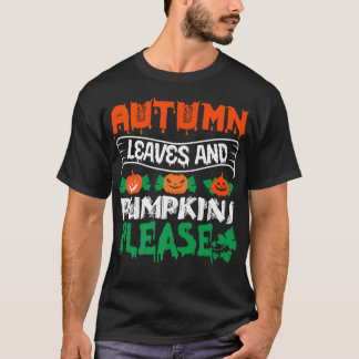Camiseta Olá Pumpkin Season Cozy Autumn Season Fal