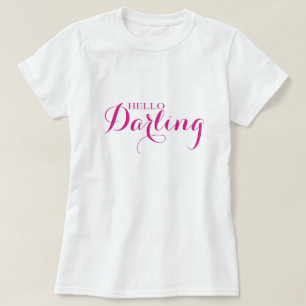 Camiseta Olá Querido