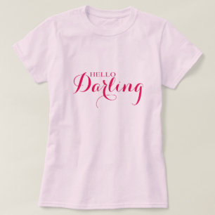 Camiseta Olá Querido