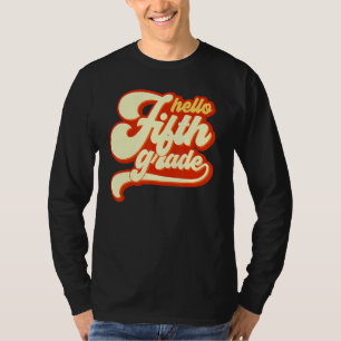 Camiseta Olá Quinta Série 5ª Série De Volta à Escola Profes