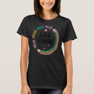 Camiseta Olá, segundo Grau Mensageiro, Menina De Arma, Tent