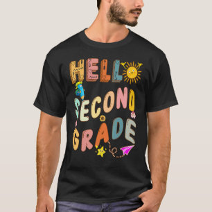 Camiseta Olá Segundo Grau Professor Cool de História ESL
