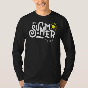 Camiseta Olá Sorvete de férias de verão Sun Beach Men Kids