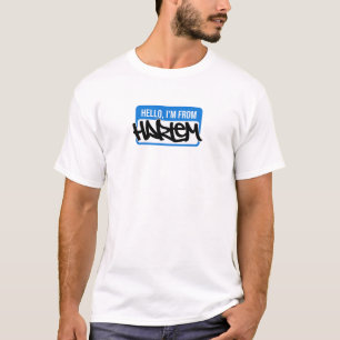 Camiseta Olá, sou de Harlem
