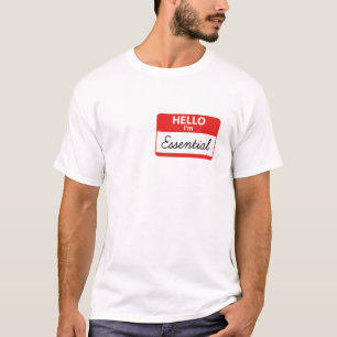 Camiseta Olá, sou Essencial