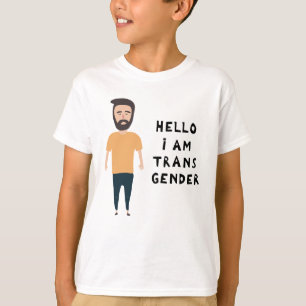 Camiseta Olá Sou Transgênero