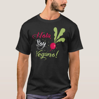 Camiseta Olá, sou vegano