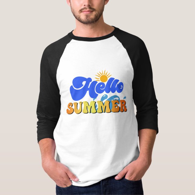 Camiseta Olá Summer (Frente)