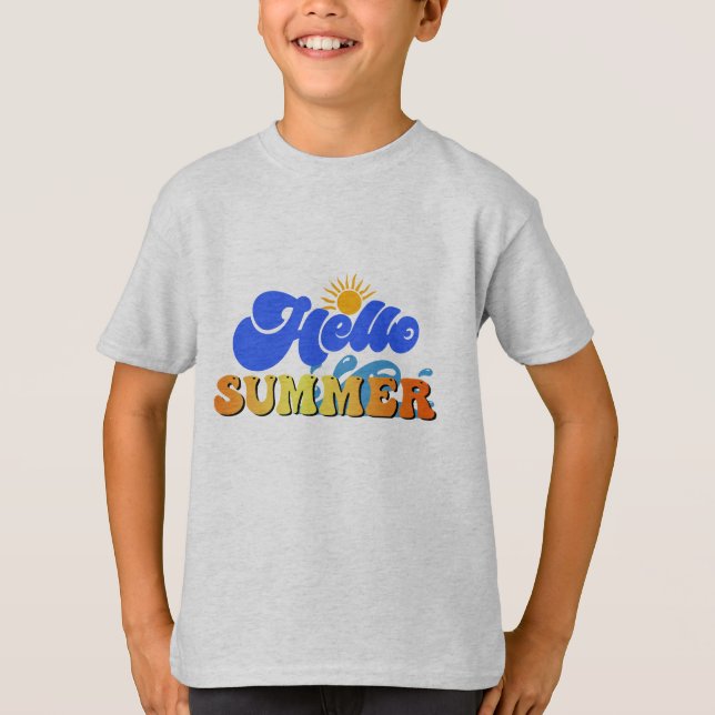 Camiseta Olá Summer (Frente)