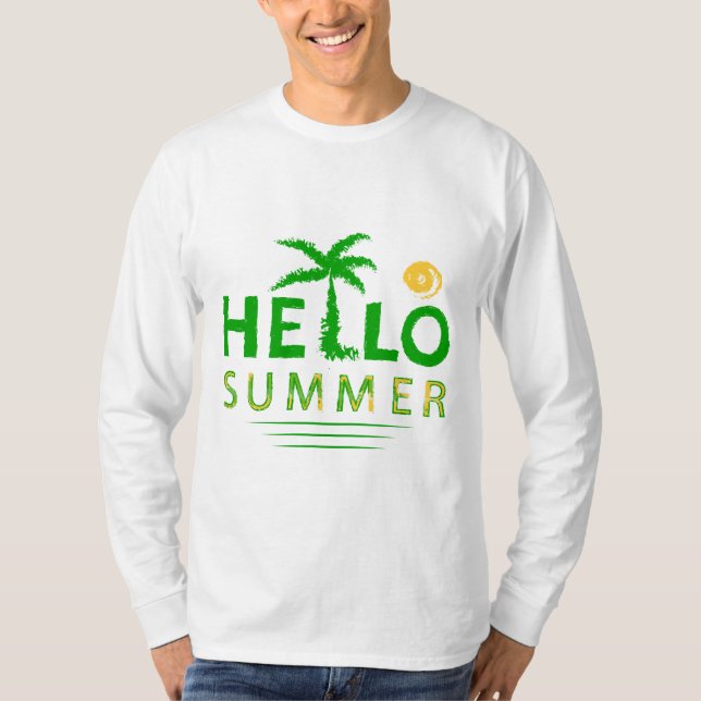 Camiseta Olá Summer (Frente)