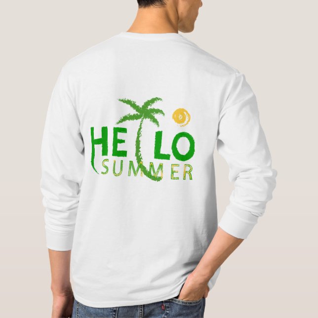 Camiseta Olá Summer (Verso)