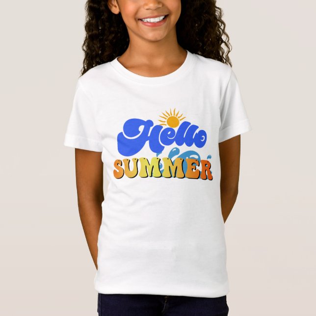 Camiseta Olá Summer (Frente)