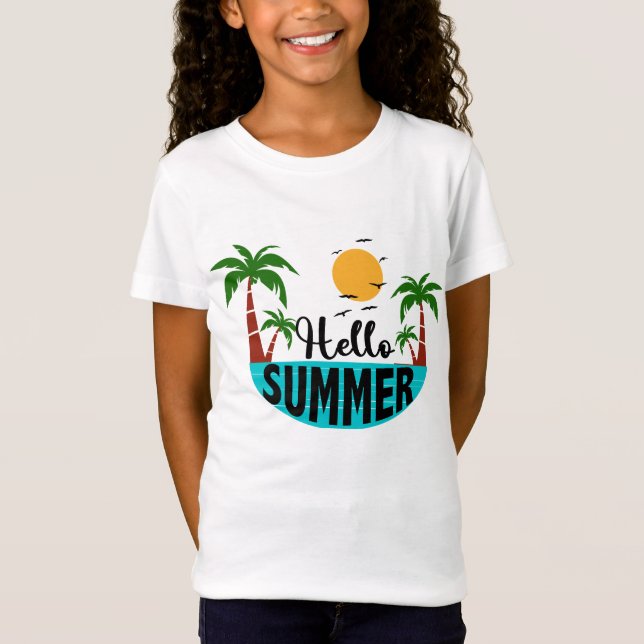 Camiseta Olá Summer (Frente)