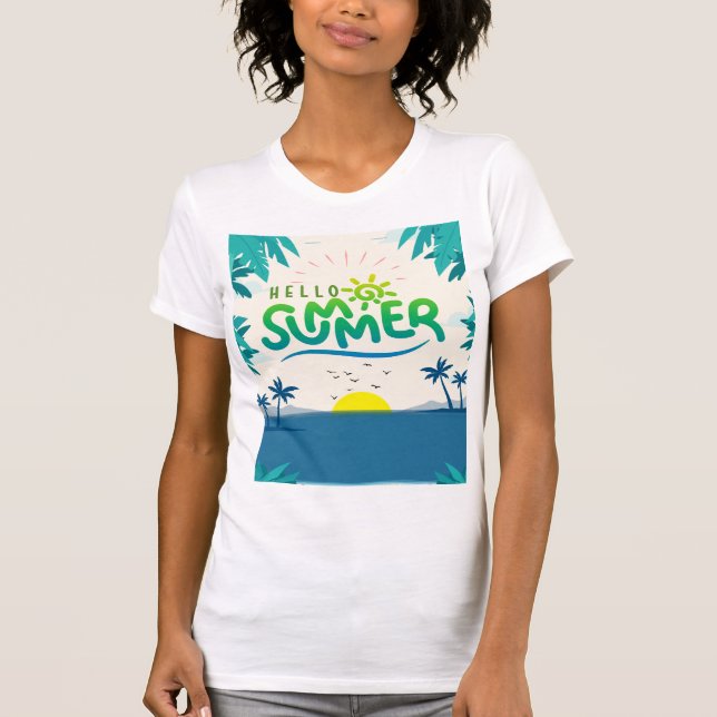 Camiseta Olá Summer (Frente)