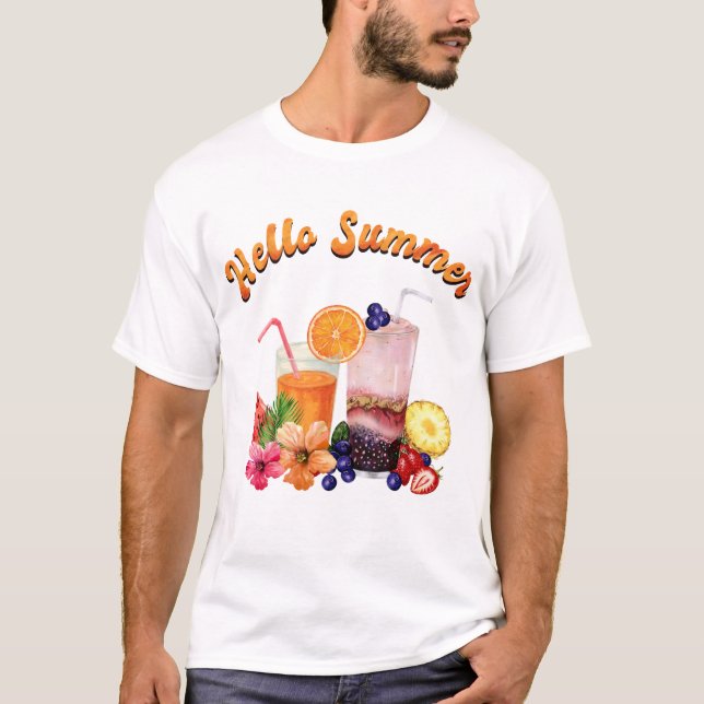 Camiseta Olá Summer (Frente)