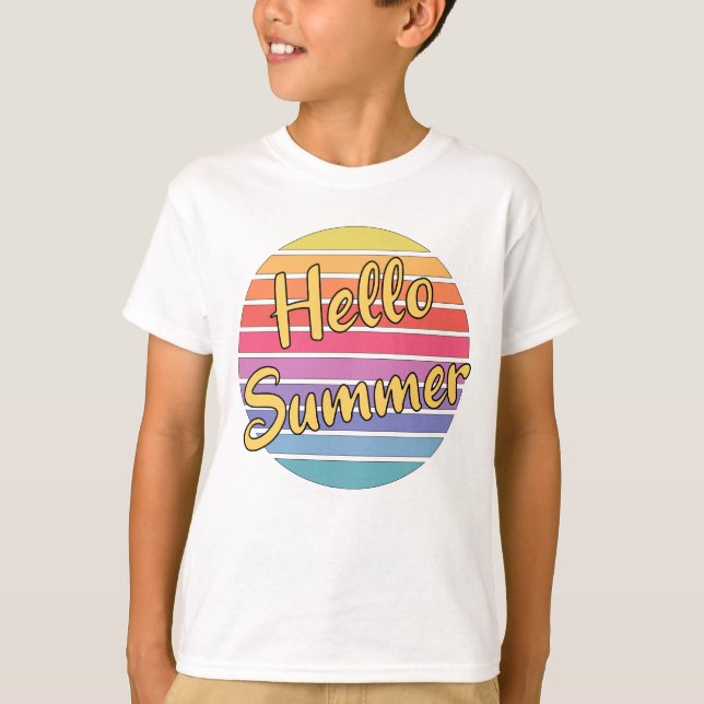 Camiseta Olá Summer (Frente)