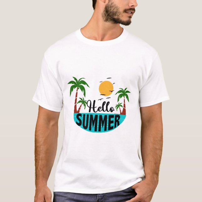 Camiseta Olá Summer (Frente)