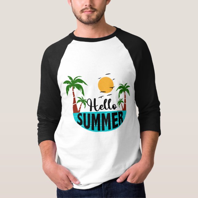 Camiseta Olá Summer (Frente)